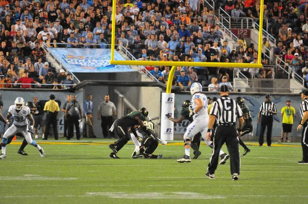 North Carolina Affronta Baylor Durante Russell Athletic Bowl Camping World — Foto Stock