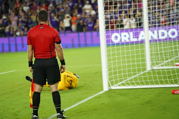 2016 Orlando City Host New York City Orlando City Stadium — 스톡 사진