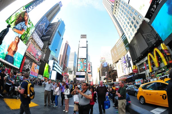 Širokoúhlý Výhled New York City Května 2016 — Stock fotografie