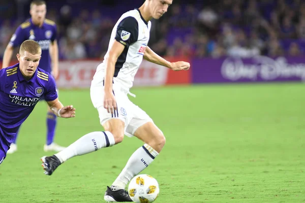 Orlando City SC 1 Eylül 2018 'de Florida Exploria Stadyumu' nda Philadelphia Union 'a ev sahipliği yaptı..