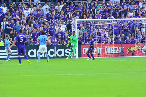 Orlando City Hostí Nyc Orlando City Stadium Orlando Florida Dne — Stock fotografie