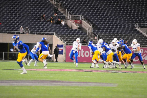 Georgia State Čelí San Jose State Během Cure Bowl Stadionu — Stock fotografie