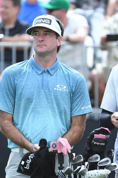 Bubba Watson Durante Las Agrupaciones Invitacionales Primera Ronda Arnold Palmer —  Fotos de Stock