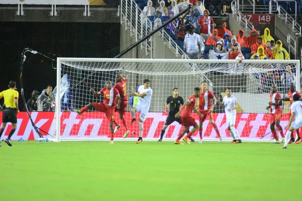 Bolivia Enfrenta Panamá Durante Copa American Centenario Orlando Florida Camping — Foto de Stock