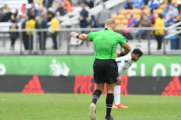 Rangers Corinthians Durante Copa Flórida Spectrum Stadium Janeiro 2018 Orlando — Fotografia de Stock