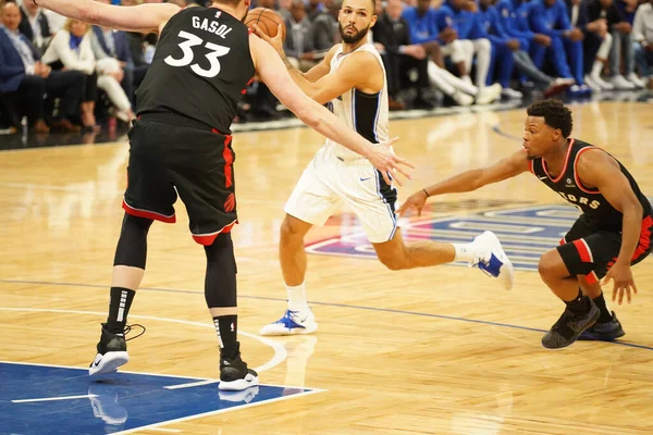 Orlando Magic Ospita Toronto Rapters Durante Primo Turno Dei Playoff — Foto Stock