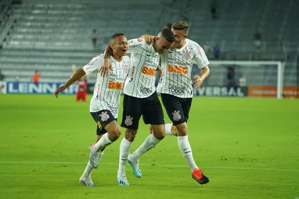 Florida Cup 2020 Corinthians Nycfc Partido Exploria Stadium Orlando Florida — Foto de Stock