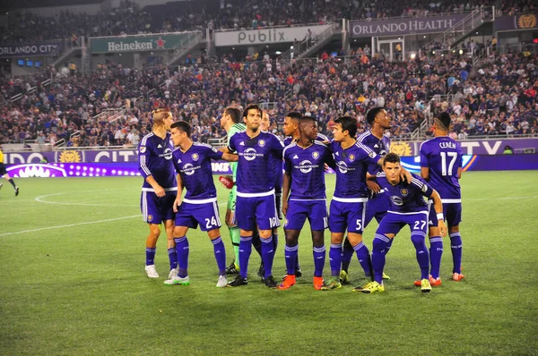 Orlando City Host Montreal Impact Camping World Stadium Oktober 2015 — Stockfoto