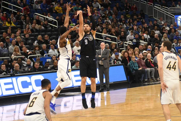 Orlando Magic Accueille Les Indiana Pacers Amway Center Orlando Floride — Photo