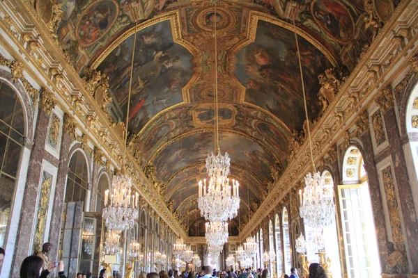 Hermoso Palacio Versaille Francia Mayo 2014 — Foto de Stock