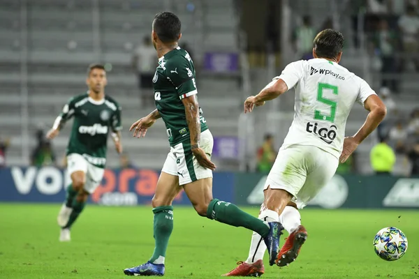 Florida Cup 2020 Palmeiras Atlético Nacional Jogo Estádio Exploria Orlando — Fotografia de Stock