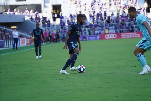 Orlando City Acoge Las Whitecaps Vancouver Orlando City Stadium Sábado — Foto de Stock