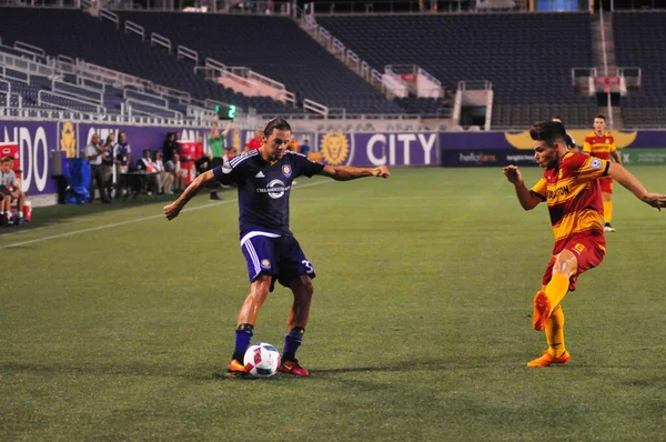 Orlando City Otthont Fort Lauderdale Strikers Camping World Stadium Orlando — Stock Fotó