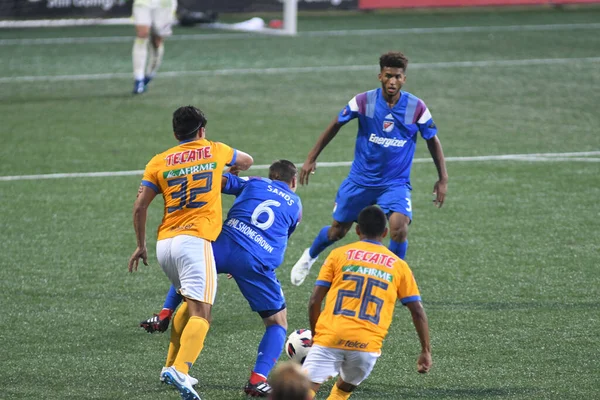 Atlanta United sunucusu Tigres & MLS Homegrown takımları 31 Temmuz 2018 'de Atlanta, Georgia' da düzenlenen MLS All Star haftasında.