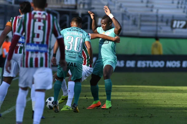 Fluminense, Florida Kupası 'nda 15 Ocak 2018' de Orlando Florida 'da oynanan Spektrum Stadyumu' nda Barcelona SC 'ye karşı..  