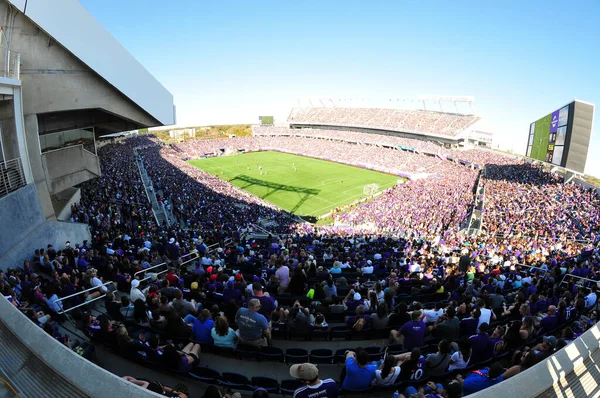 Orlando City Gastheer Real Salt Lake Bij Citrus Bowl Orlando — Stockfoto