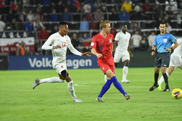 Amerikan Futbol Takımı 15 Kasım 2019 Cuma günü Orlando Florida 'daki Exploria Stadyumu' nda oynanan Concacaf Uluslar Ligi karşılaşmasında Kanada 'ya ev sahipliği yapmaktadır.