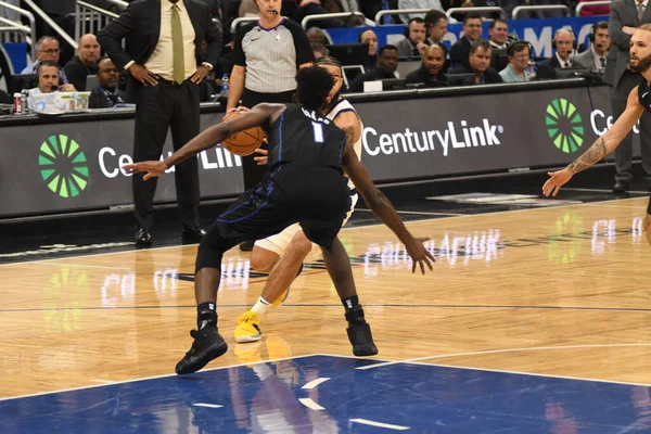 Orlando Magic Organiseert Indiana Pacers Het Amway Center Orlando Florida — Stockfoto