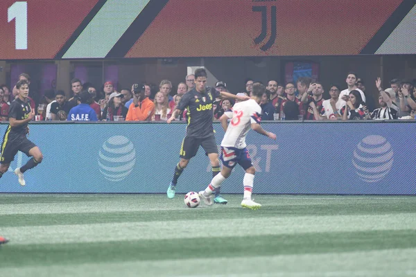 1 Ağustos 2018 tarihinde Atlanta 'daki Mercedez Benz Stadyumu' nda tüm yıldızlar Juventus 'a karşı..  