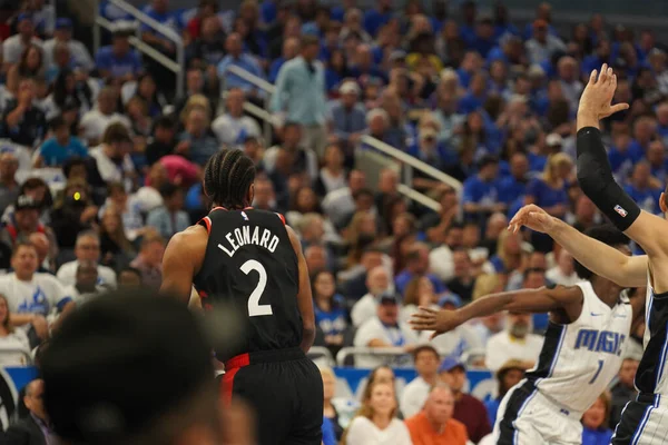 Orlando Magic Ospita Toronto Rapters Durante Primo Turno Dei Playoff — Foto Stock