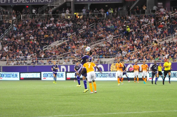 Orlando City Accueille Houston Dynamo Juillet 2016 Camping World Stadium — Photo