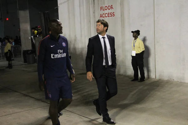 Paris Saint Germain Tottenham Hotspur Citrus Bowl Orlandu Floridě Července — Stock fotografie