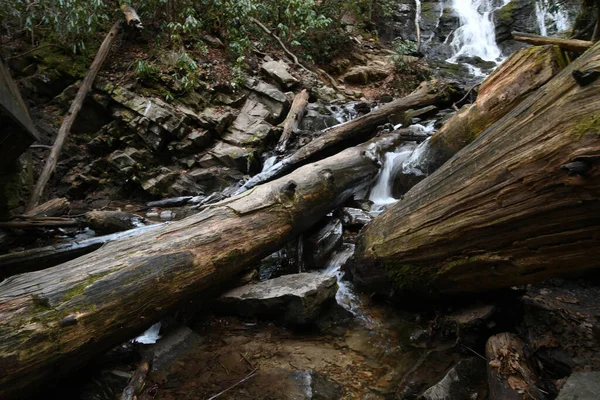 Winter Maggie Valley North Carolina — Stockfoto