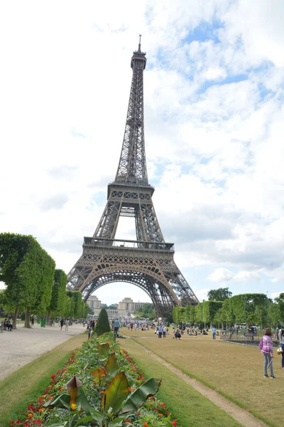 Die Verschönerte Stadt Paris Frankreich Mai 2017 — Stockfoto