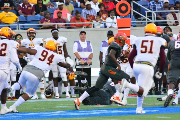 2016 Florida Rattlers Face Bethune Cookman Wildcats Florida Classics Camping — 스톡 사진