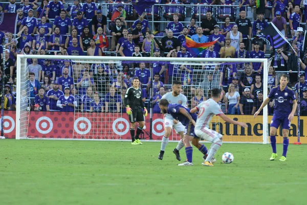 Orlando City 21 Temmuz 2017 'de Orlando City Stadyumu' nda Atlanta United 'a ev sahipliği yaptı..  