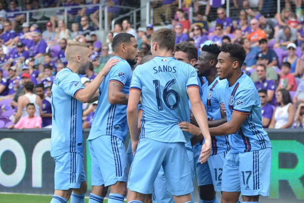 Orlando City Host New York City Orlando City Stadium Orlando — Fotografia de Stock