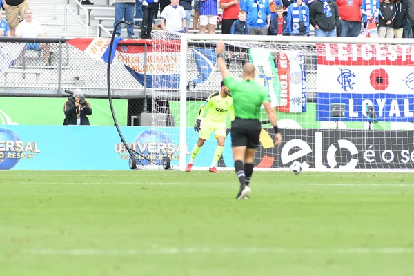 Rangers Corinthians Alatt Florida Cup Spectrum Stadium Január 2018 Orlando — Stock Fotó