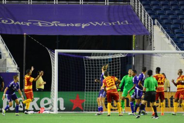 Orlando City SC, 29 Haziran 2016 'da Orlando Florida' daki Kamp Dünyası Stadyumu 'nda Fort Lauderdale Strikers' a ev sahipliği yaptı..