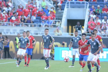 Kosta Rika, Copa America Centenario sırasında Paraguay ile Orlando Florida 'daki Dünya Kampı Stadyumu' nda karşılaştı.. 