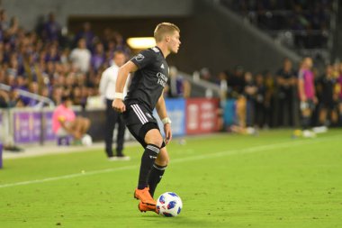 Orlando City 21 Nisan 2018 'de Orlando Florida' daki Exploria Stadyumu 'nda San Jose depremlerine ev sahipliği yaptı..  