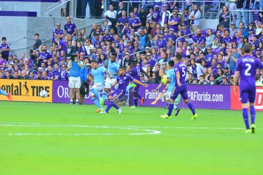 Orlando City, 5 Mart 2017 'de Orlando City Stadyumu' nda NYC FC 'ye ev sahipliği yaptı..