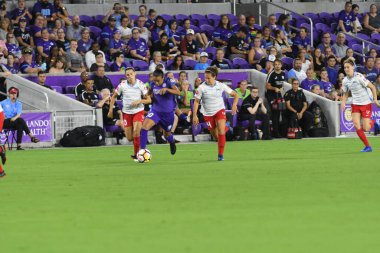 Orland Pride, 25 Ağustos 2018 'de Orlando Florida' daki Exploria Stadyumu 'nda Chicago Red Stars' a ev sahipliği yapıyor.. 