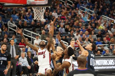 Orlando Magic 1 Şubat 2020 tarihinde Orlando Florida 'daki Amway Center' da Miami Heat 'e ev sahipliği yaptı.