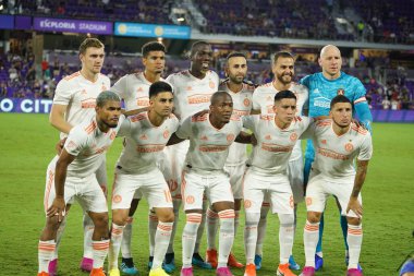 Orlando City, 23 Ağustos 2019 Cuma günü Florida, Orlando 'daki Exploria Stadyumu' nda Atlanta United 'a ev sahipliği yaptı.