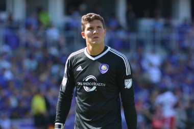 Orlando City SC, 9 Nisan 2019 'da Orlando, Florida' daki Citrus Bowl 'da New York Red Bulls' a ev sahipliği yapıyor..  