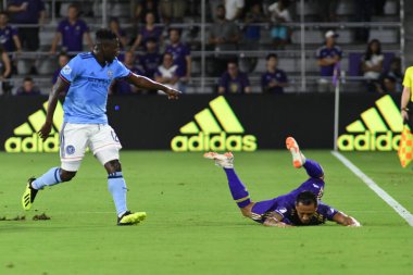 Orlando City 26 Temmuz 2018 'de Florida Exploria Stadyumu' nda NYC FC 'ye ev sahipliği yaptı. Fotoğraf: Marty Jean-Louis