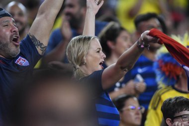 ABD Kolombiya 'ya karşı Raymond James Stadyumu' nda 11 Ekim 2018 'de.  