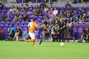 Orlando City SC, 22 Eylül 2018 'de Florida Exploria Stadyumu' nda Houston Dynamo 'yu ağırladı..