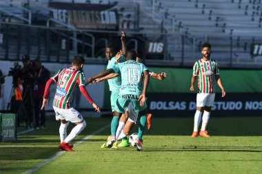Fluminense, Florida Kupası 'nda 15 Ocak 2018' de Orlando Florida 'da oynanan Spektrum Stadyumu' nda Barcelona SC 'ye karşı..  