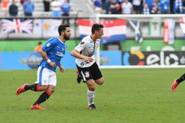 13 Ocak 2018 'de Orlando Florida' daki Spektrum Stadyumu 'nda düzenlenen Florida Kupası' nda Korucular Corinthianlara karşı..