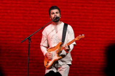 Juanes 'in Orlando Florida' daki Amway Center 'daki konserinde. 20, 2018. Fotoğraf: Marty Jean-Louis
