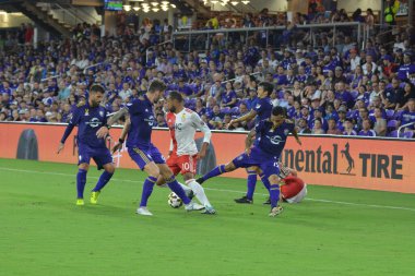 Orlando City 27 Eylül 2017 'de Orlando City Stadyumu' nda New England Devrimi 'ne ev sahipliği yaptı.. 