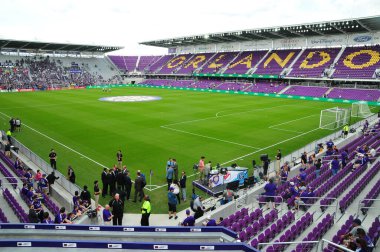 Orlando City, 5 Mart 2017 'de Orlando City Stadyumu' nda NYC FC 'ye ev sahipliği yaptı..  