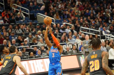 Orlando Magic 22 Ocak 2020 'de Orlando Florida' daki Amway Center 'da Oklahoma Thunder' a ev sahipliği yaptı..  
