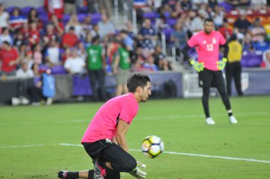 Dünya Kupası eleme maçı Orlando City Stadyumu 'nda. ABD Panama 'ya karşı 6 Ekim 2017' de Orlando, Florida 'da.